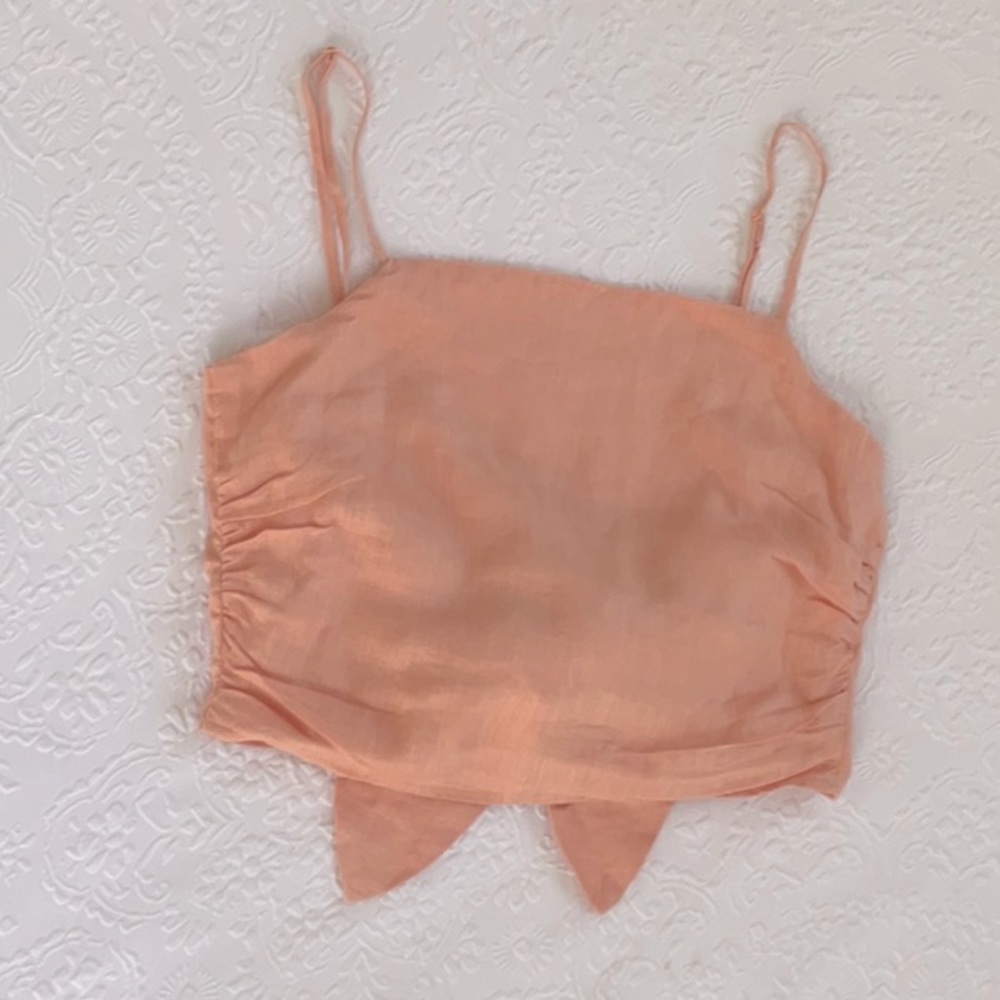 Crop top ‘tie back